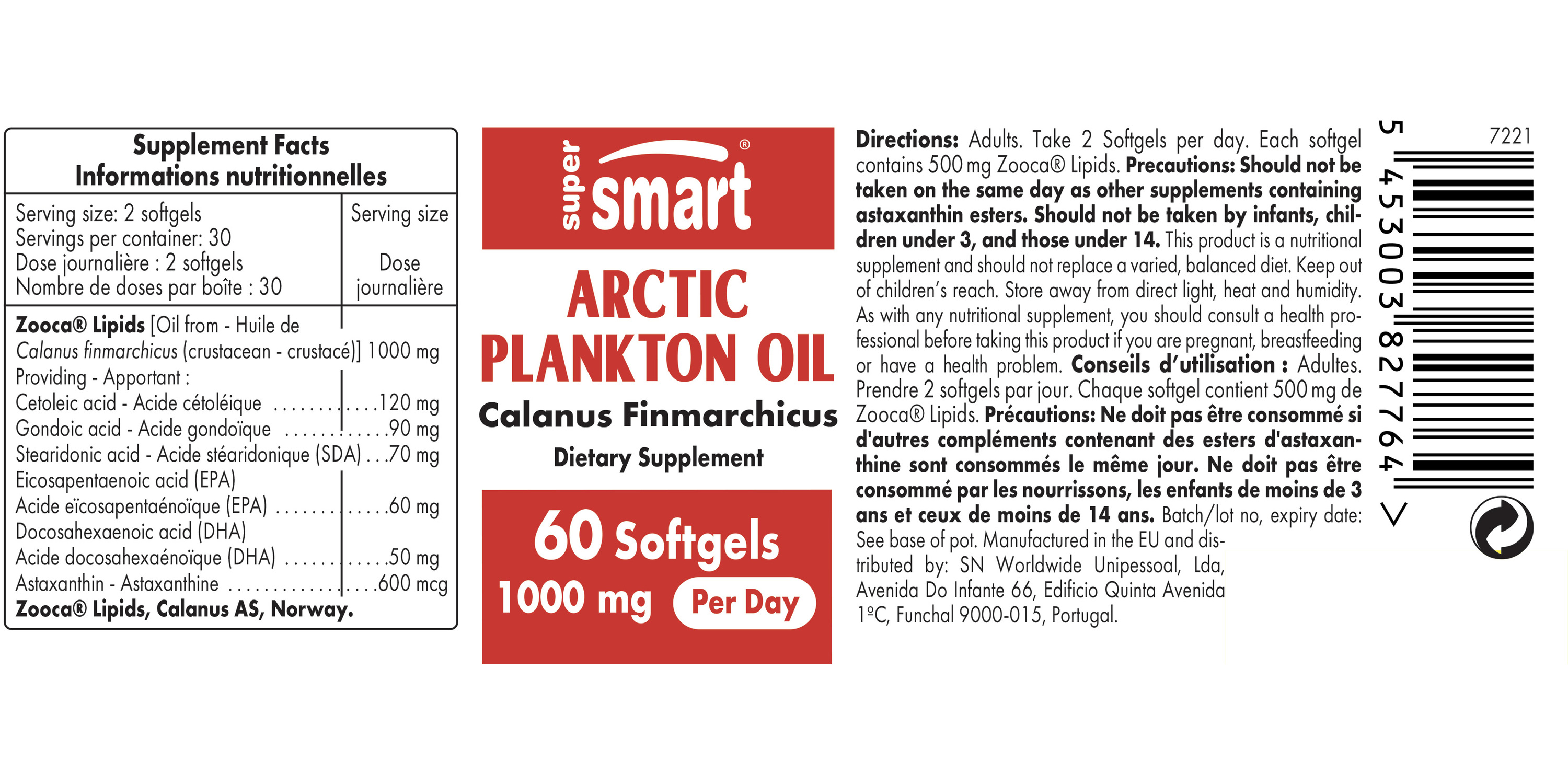 Arctic Plankton Oil Supplement