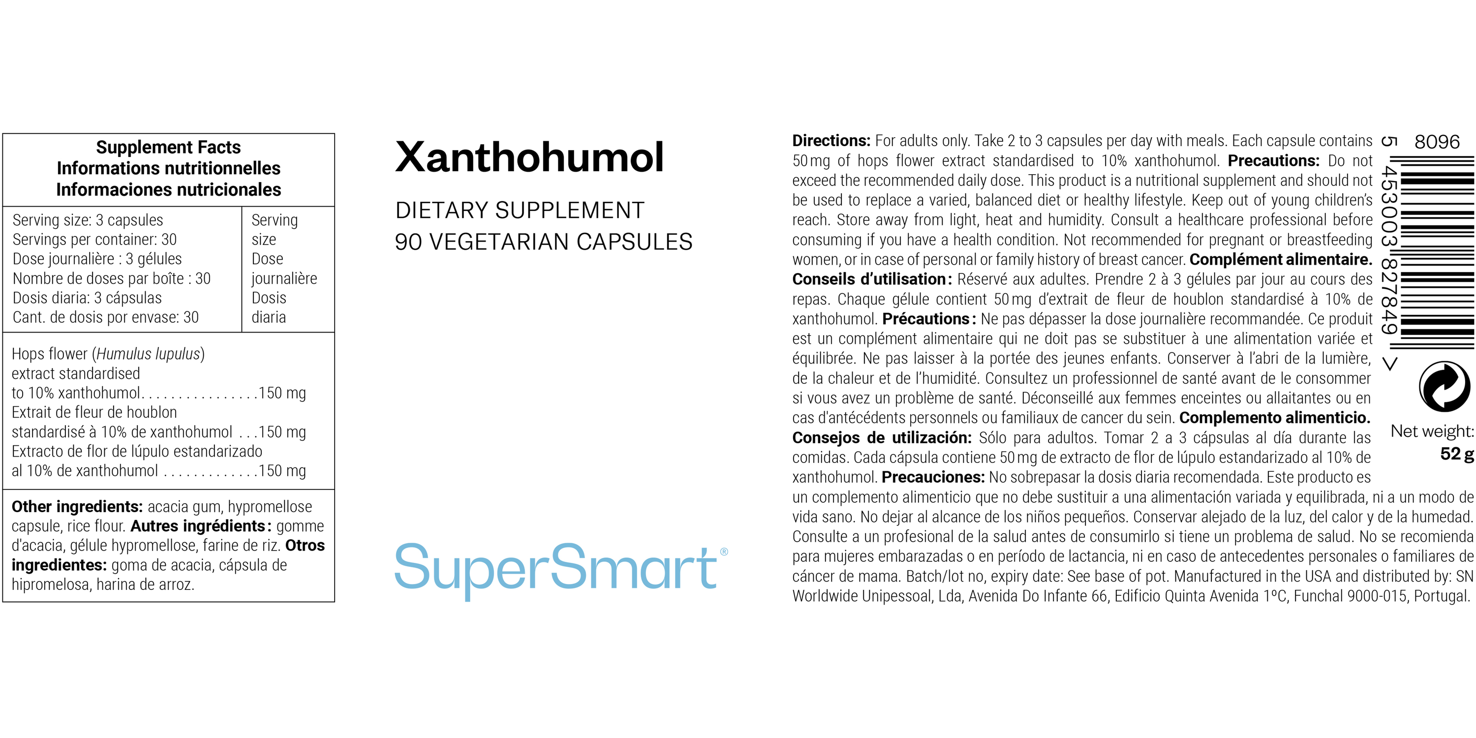 Xanthohumol Supplement 