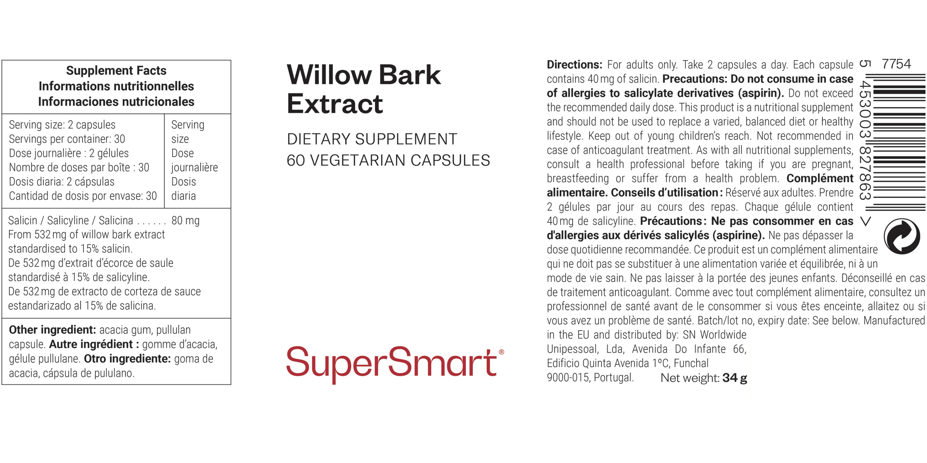 Willow Bark Extract