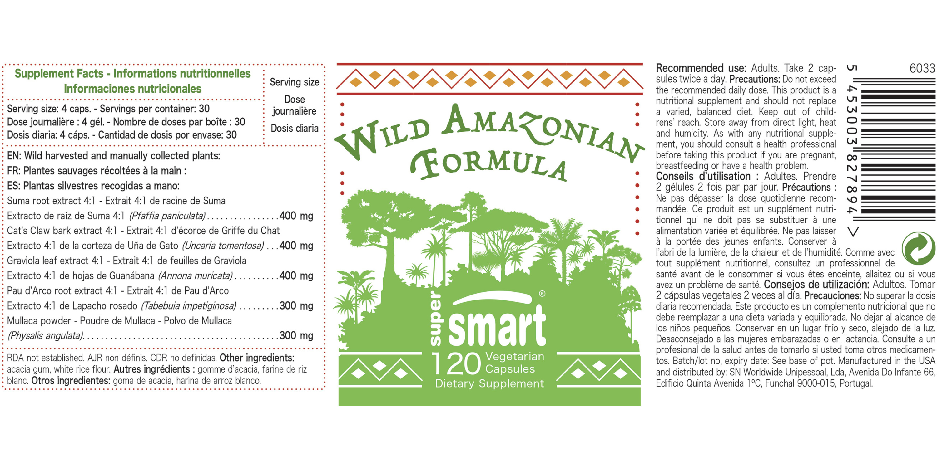 Wild Amazonian Formula Supplement