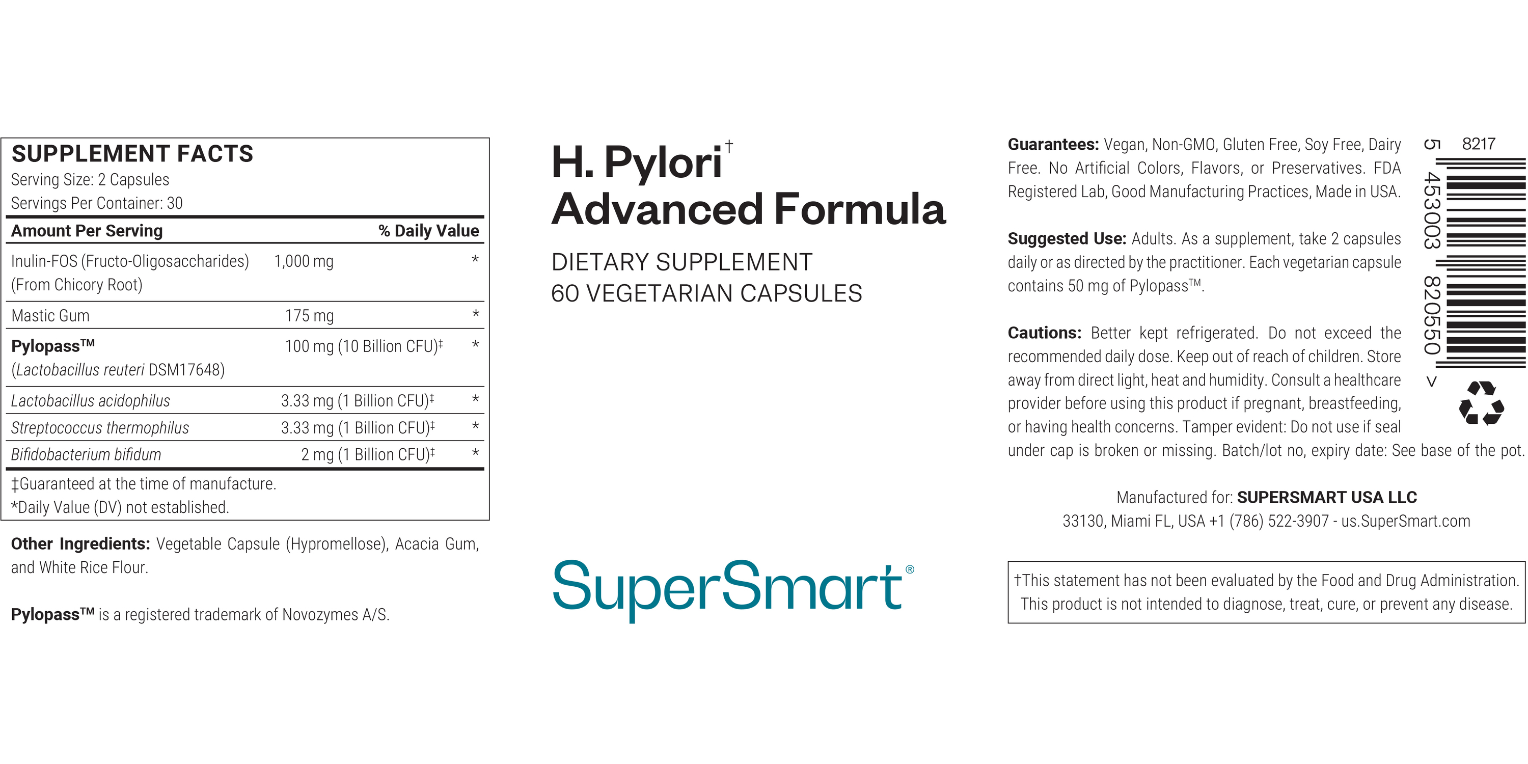 Complément H. Pylori Advanced Formula