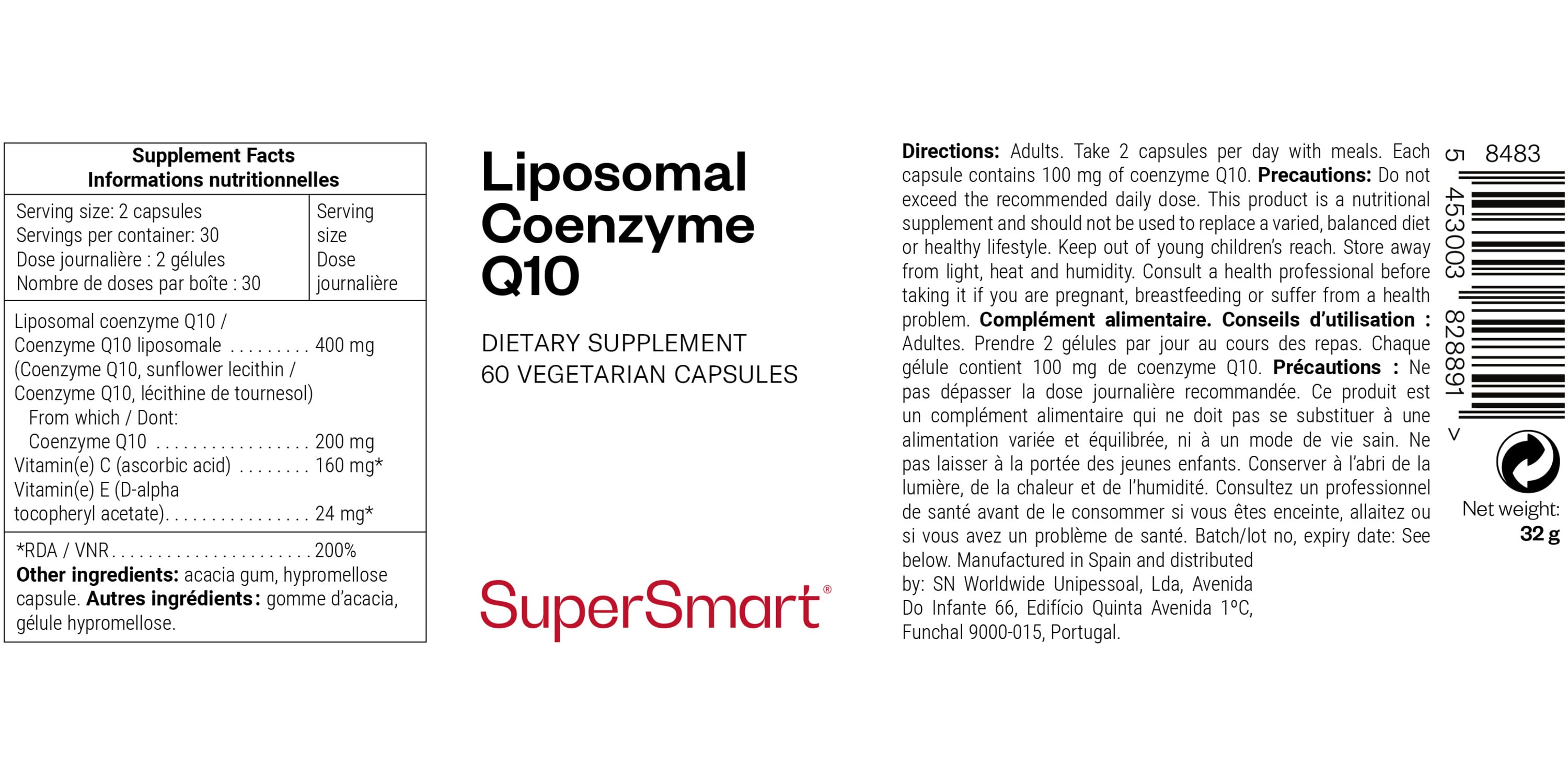 Liposomal Coenzyme Q10