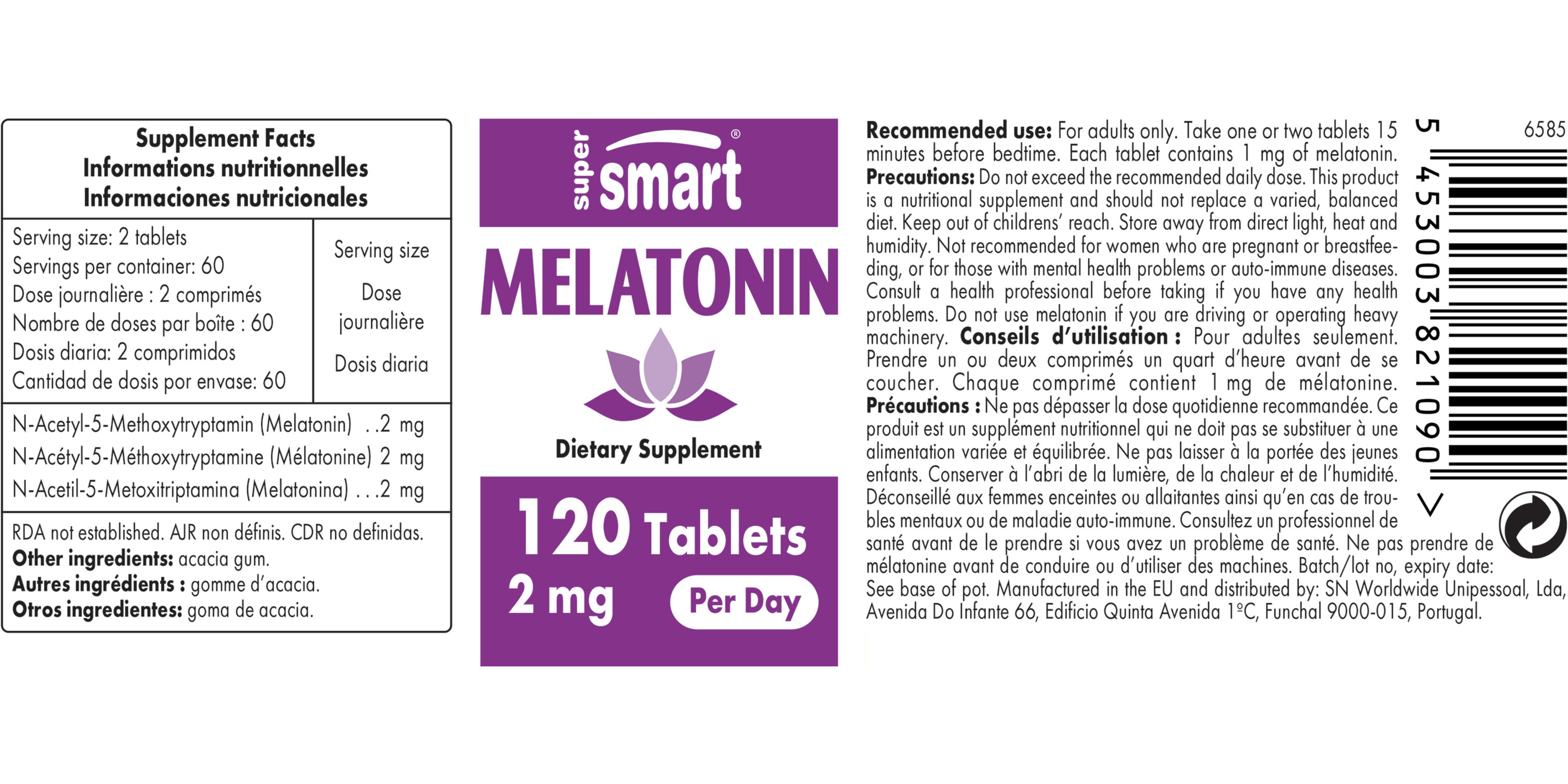 Melatonin 1 mg