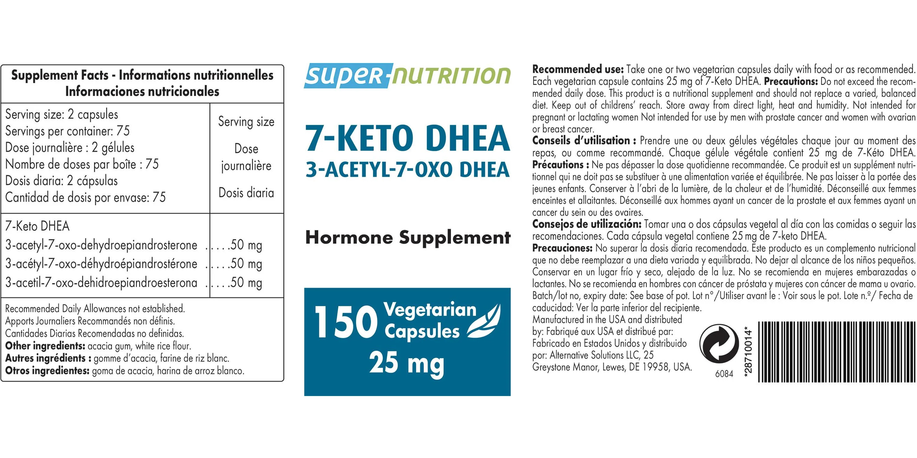 7-Keto™ 25 mg 150