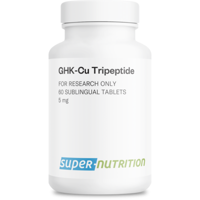 supersmart ghk-cu tripeptide GHK-Cu Tripeptide 5 mg 60 Comprimés Sublinguaux
